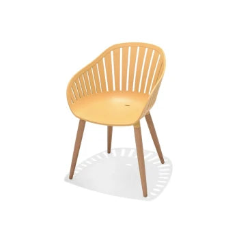 Nassau chair – Social Plastic® Honey Yellow