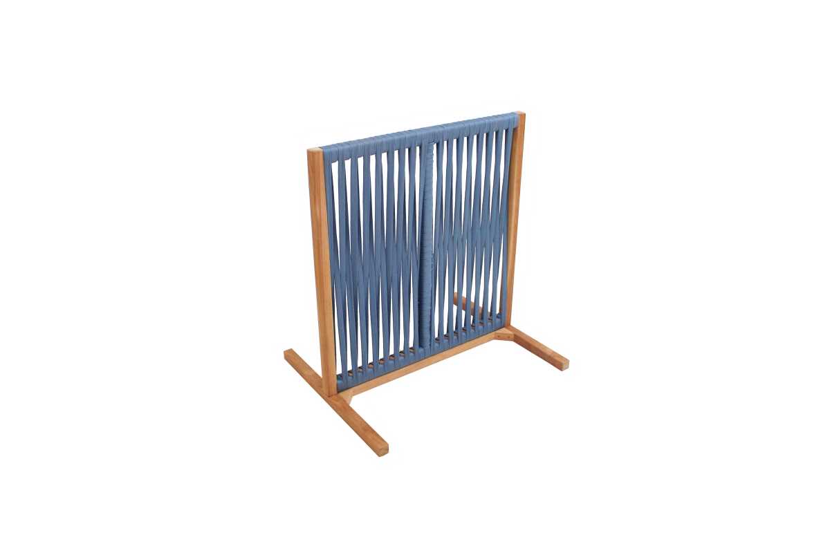 Garnet Divider Fence 75x35cm, 160h - Copen Blue