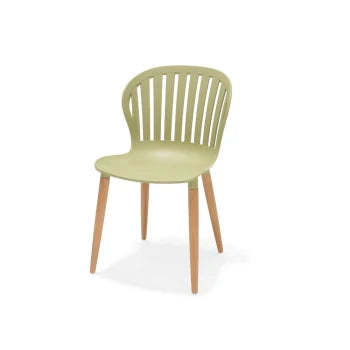 Nassau Side Chair - Social Plastic® Sage Green