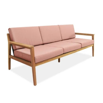 Agate 3 Seater Sofa - Terracotta