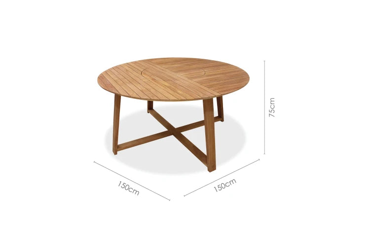 Agate Round Table 150cm, 75h