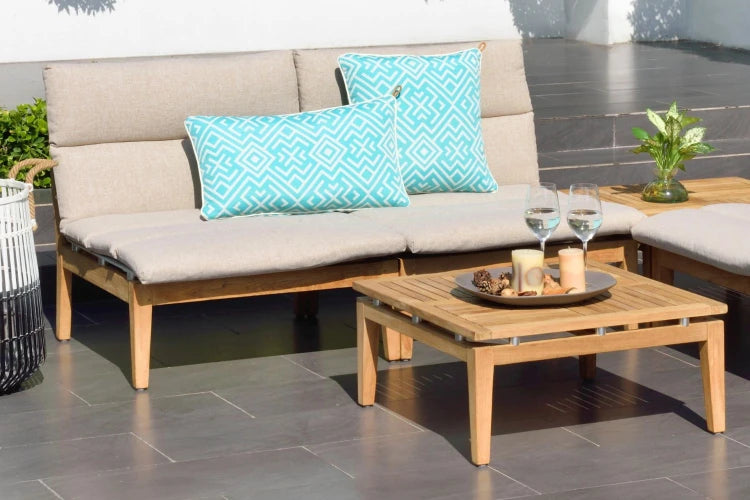 Pillow 60x35cm - Turquoise Ethnic