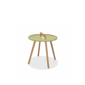Nassau Round Side Table - Sage Green
