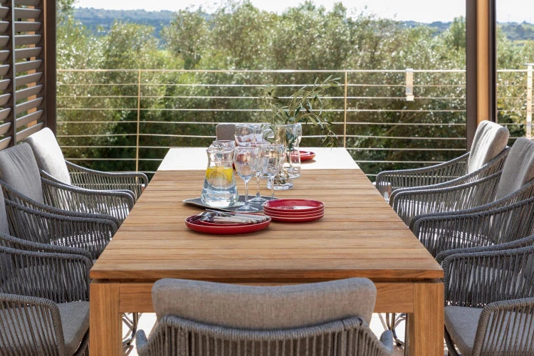 Crystal Rect. Table 300x90cm, 75h