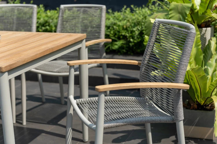 Topaz Light Rope Stacking Chair