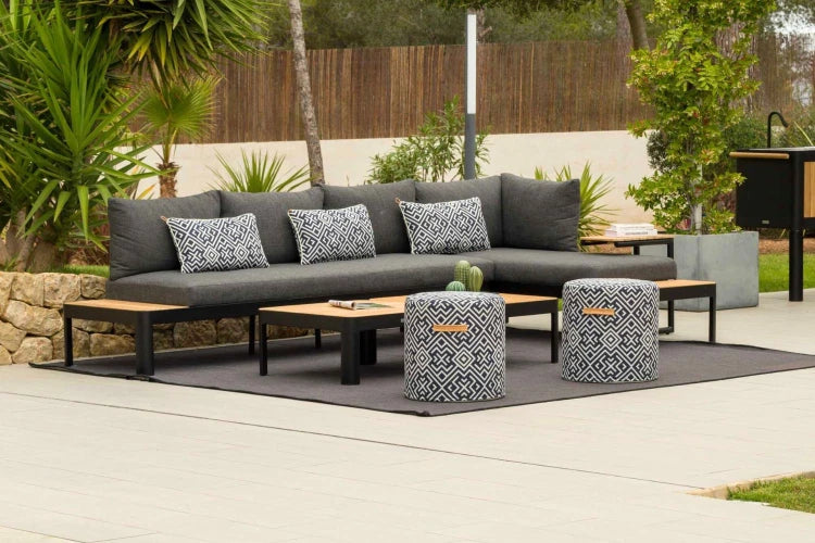 Pillow 60x35cm - Navy Ethnic