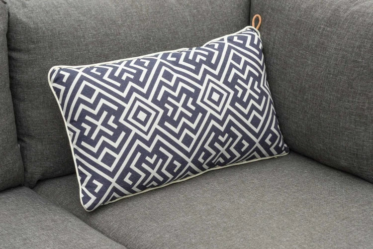 Pillow 60x35cm - Navy Ethnic