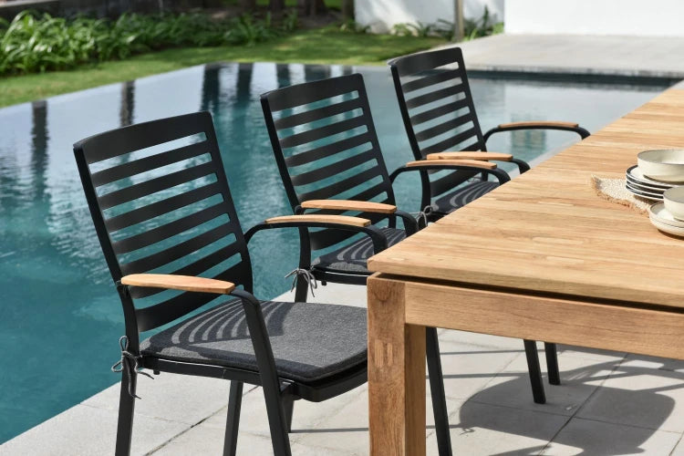 Zircon Rect. Table 220x90cm, 76h