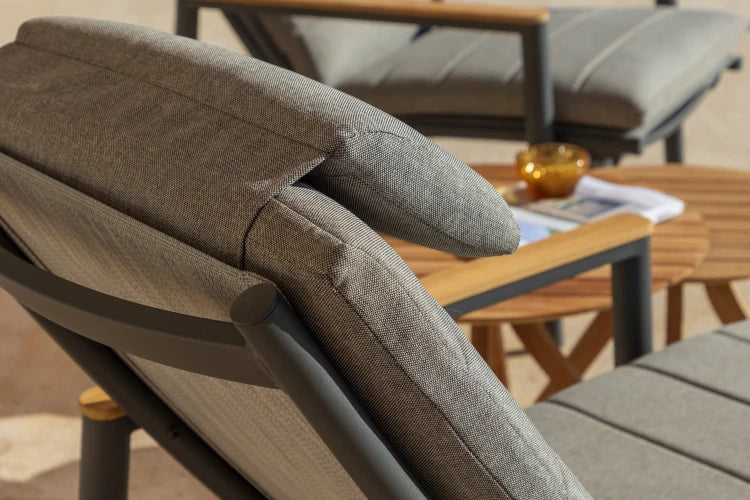 Topaz Dark Recliner Lounge Chair