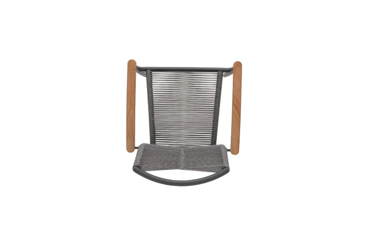 Topaz Dark Stacking Rope Armchair