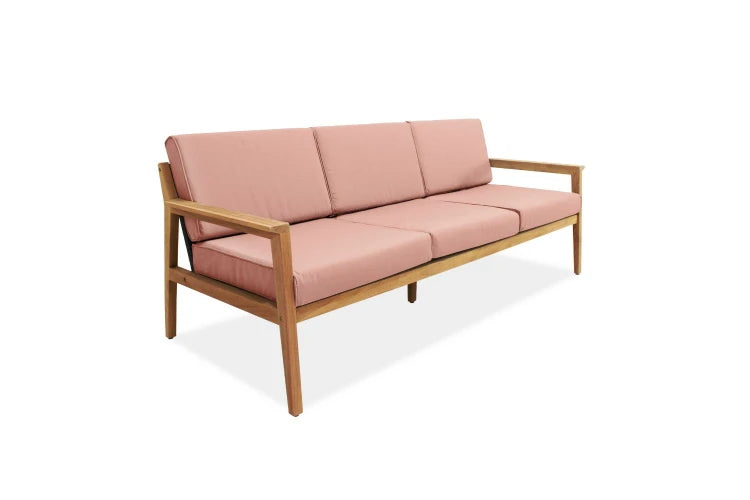 Agate 3 Seater Sofa - Terracotta