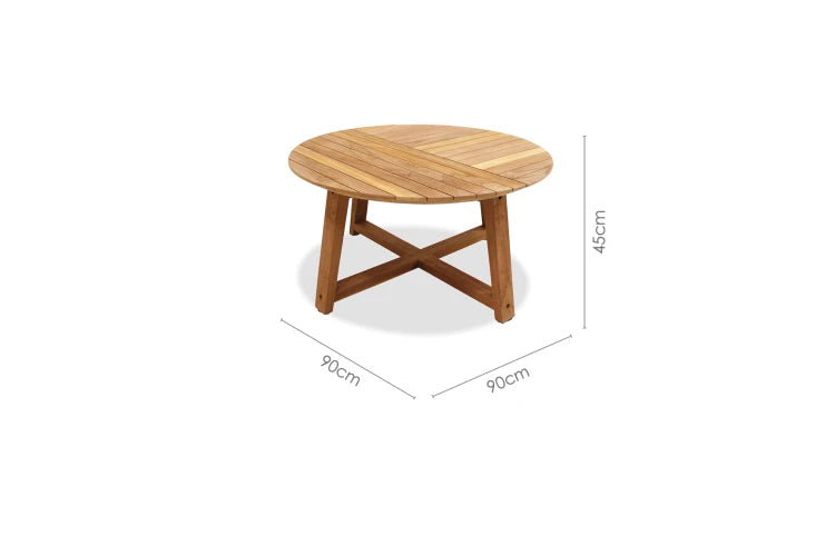 Agate Round Coffee Table 90cm, 45h