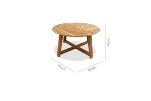 Agate Round Coffee Table 90cm, 45h