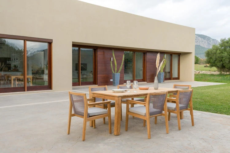 Crystal Rect. Table 220x90cm, 75h