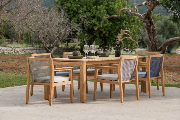 Crystal Rect. Table 220x90cm, 75h