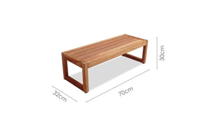 Garnet Side Table 70x32cm, 30h