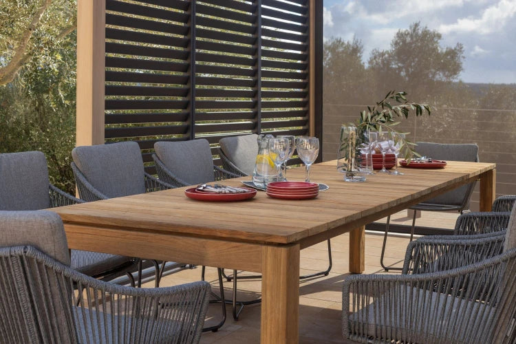 Crystal Rect. Table 300x90cm, 75h