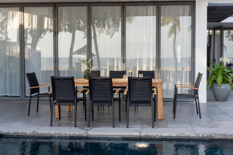 Zircon Rect. Table 220x90cm, 76h