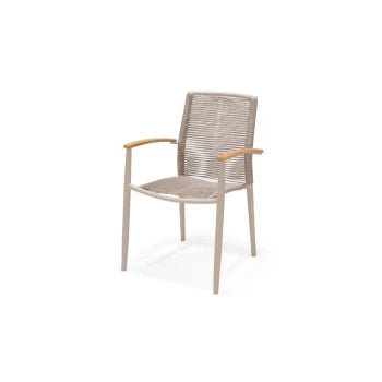 Topaz Light Rope Stacking Chair