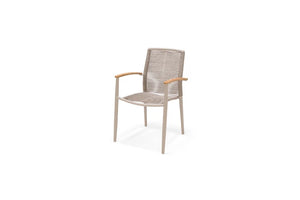 Topaz Light Rope Stacking Chair