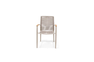 Topaz Light Rope Stacking Chair