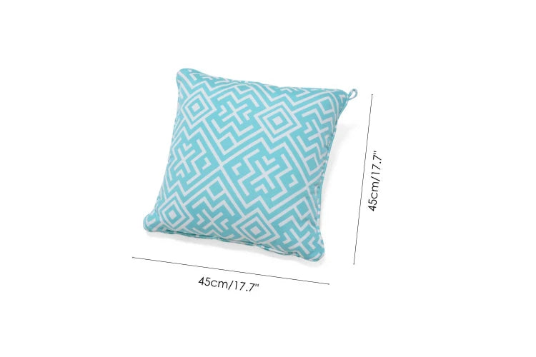 Pillow 45x45cm - Turquoise Ethnic