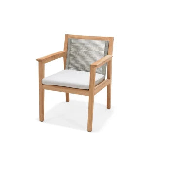 Agate High Armchair - Seagrass