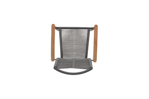 Topaz Dark Stacking Rope Armchair