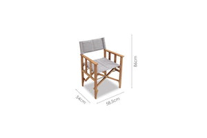 Zircon Director Chair - Vintage Khaki